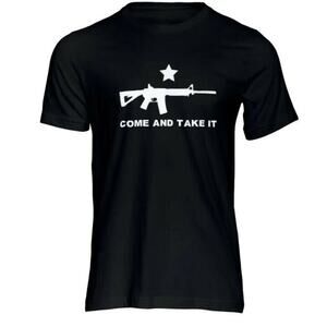 Come and Take It AR-15 Pro Gun T-Shirt Men's Patriotic Shirt